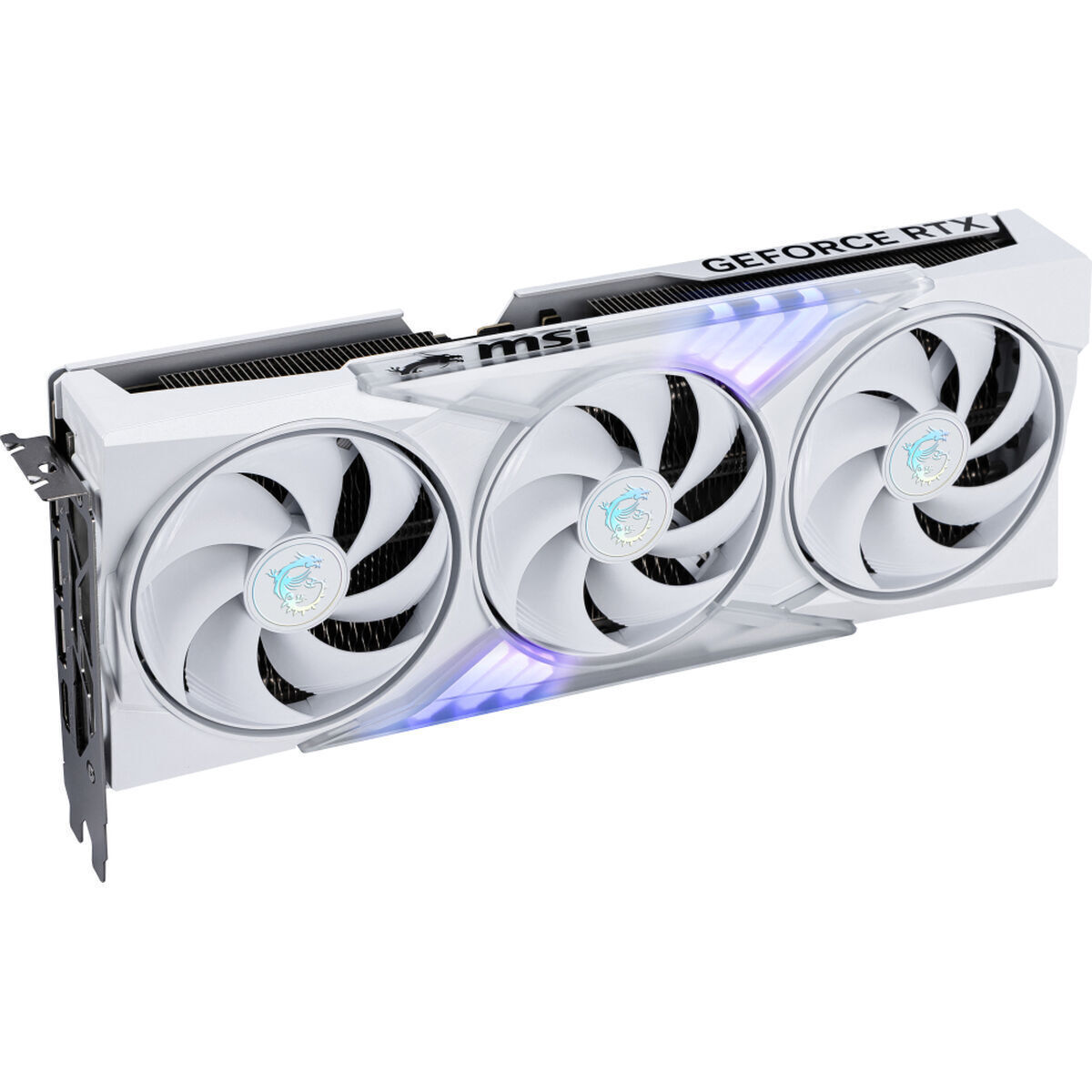 MSI GeForce RTX 5060 Ti 16GB GDDR7 Gaming Trio OC White Graphics Card V535-025R view 7