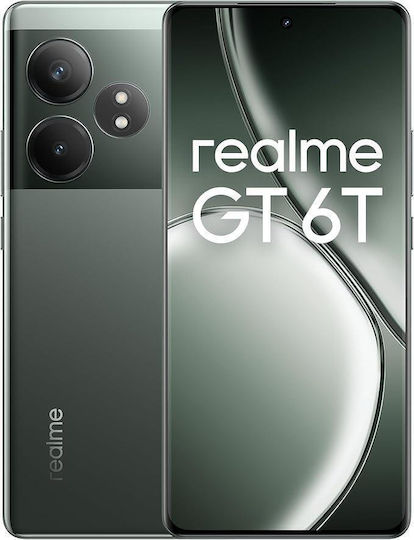 Realme GT 6T 5G Dual SIM (12GB/256GB) Green view 1