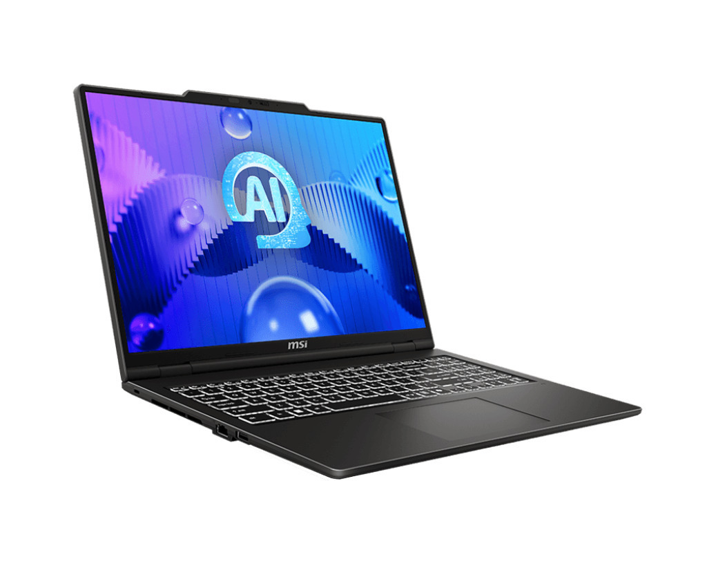MSI Venture 16 AI A1MG-038XRO 16" OLED 120Hz (Ultra 7-155H/16GB/512GB SSD/No OS) Solid Gray (US Keyboard) view 4
