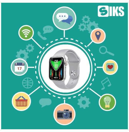 Series 7 Smartwatch with Heart Rate Monitor (White) view 5