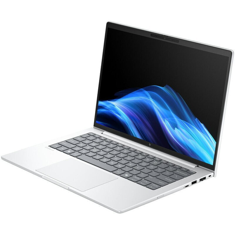 HP EliteBook 8 G1i 14" IPS QHD+ (Ultra 7-258V/32GB/1TB SSD/W11 Pro) Glacier Silver (US Keyboard) view 9