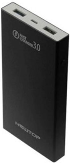 Newtop PB06 Power Bank 10000mAh with 2 USB-A Ports Black