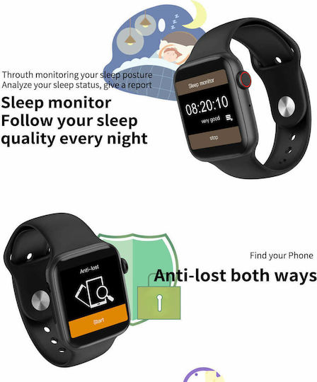 K10 Smartwatch (Black) view 4