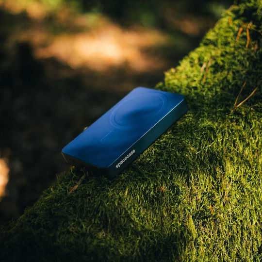 Spacecase SnapPack PB04-DB MagSafe Power Bank 10000mAh 20W with USB-C Port Blue view 3