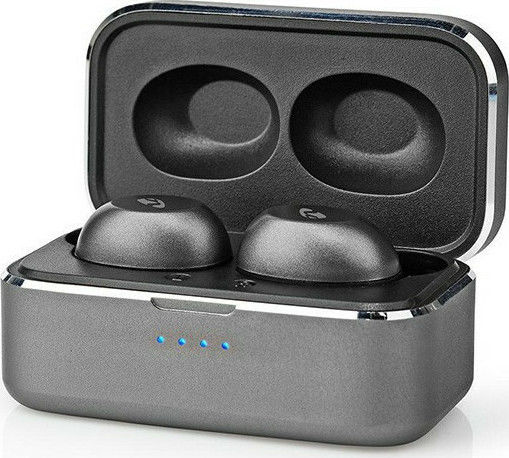 Nedis HPBT5056GY In-ear Bluetooth Handsfree Earphones with Charging Case Gray vista 5