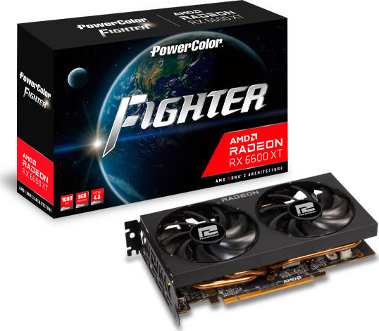 PowerColor Radeon RX 6600 XT 8GB GDDR6 Fighter Graphics Card