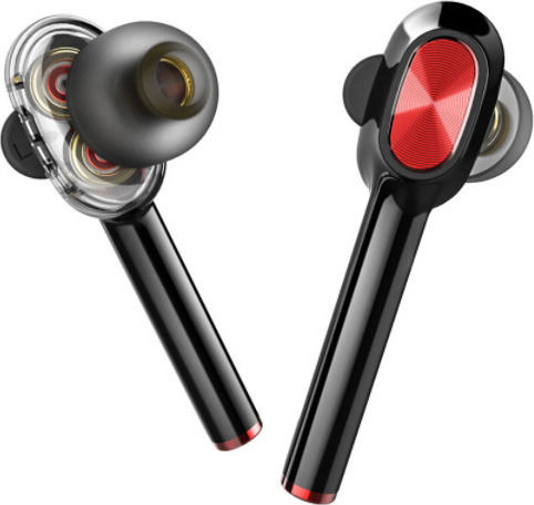 BlitzWolf AirAux AA-UM5 In-ear Bluetooth Handsfree Earphones with Sweat Resistance and Charging Case Black vista 3