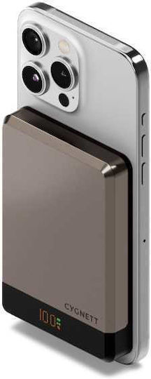 Cygnett MagSafe Power Bank 10000mAh 20W with USB-C Port Rose Gold