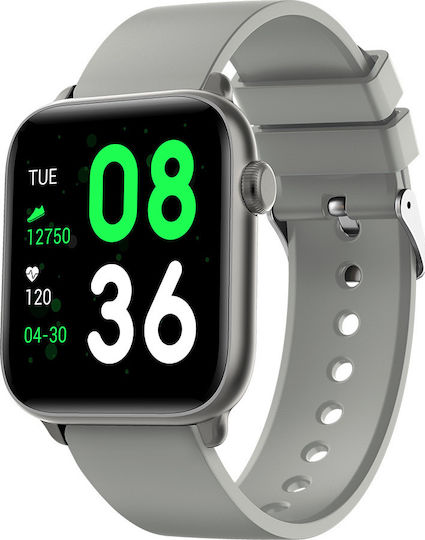 KW37 Smartwatch with Heart Rate Monitor (Black) view 2