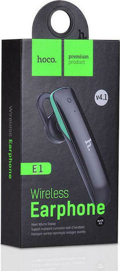 Hoco E1 Earbud Bluetooth Handsfree Earphone Black view 5