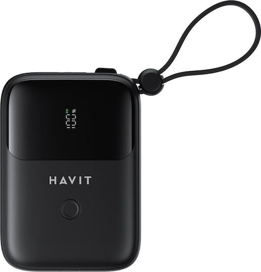 Havit PB5215 Power Bank 10000mAh 20W with USB-C Port Black view 2