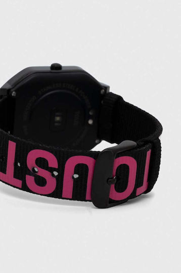Tous B-Connect Smartwatch with Heart Rate Monitor (Nylon Strap And Green Silicone Strap) view 2