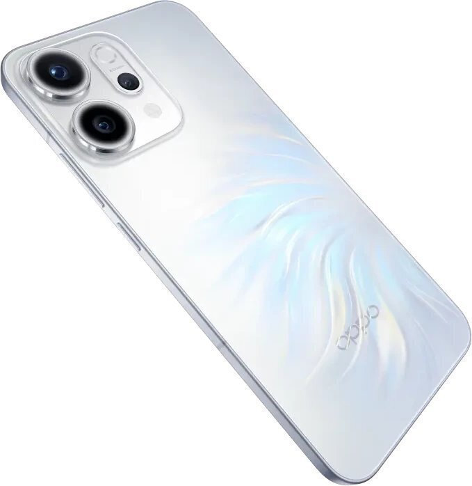 Oppo Reno14 5G Dual SIM (12/512GB) Opal White view 3