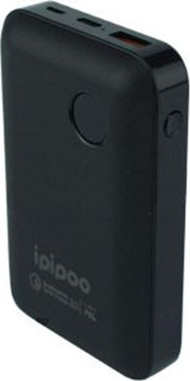 Ipipoo LP-27 Power Bank 10000mAh 18W with 2 USB-A Ports Black