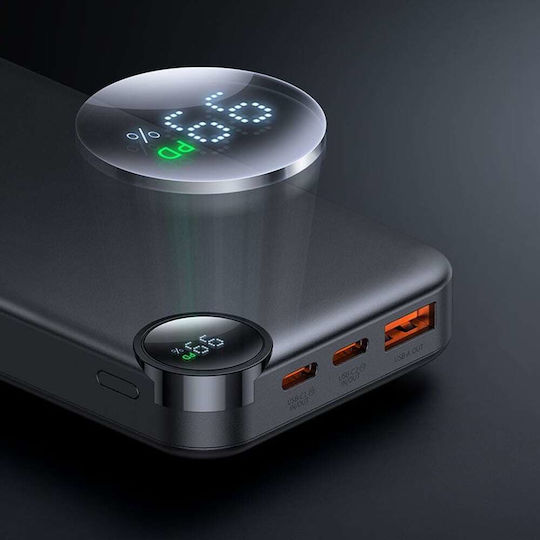 Mcdodo MC-3850 Power Bank 10000mAh 30W with USB-A Port and USB-C Port Black view 5
