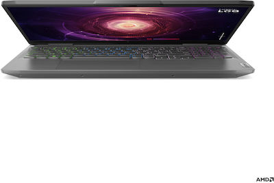 Lenovo LOQ 15APH8 15.6" IPS FHD 144Hz (Ryzen 7-7840HS/16GB/512GB SSD/GeForce RTX 4060/No OS) Storm Grey (US Keyboard) vue 6