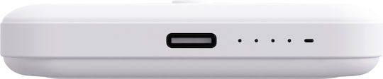 Yenkee YPB 501 MagSafe Power Bank 5000mAh 20W with USB-C Port White vue 5
