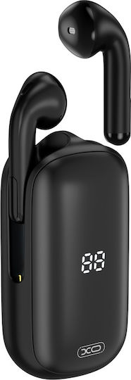 XO X6 Earbud Bluetooth Handsfree Earphones with Charging Case Black