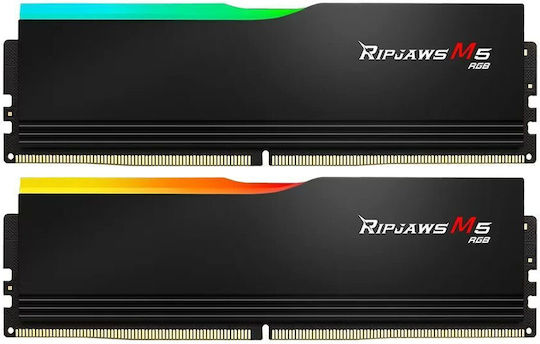Ripjaws M5 RGB DDR5 96GB RAM with 2x48GB Modules and Speed 5200 for Desktop view 2