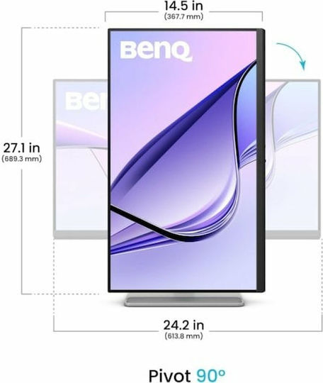 BenQ MA270U IPS HDR Monitor 27" 4K 3840x2160 with Response Time 5ms GTG vue 4