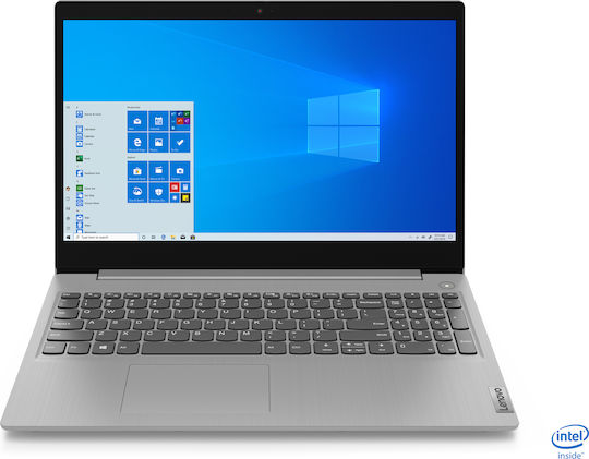 Lenovo IdeaPad 3 15IIL05 15.6" FHD (i3-1005G1/4GB/256GB SSD/W10 S) Platinum Grey (US Keyboard) view 6