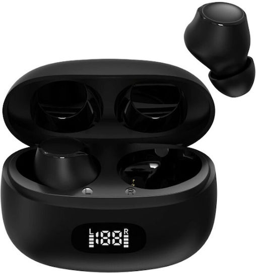 Pro U27 In-ear Bluetooth Handsfree Earphones with Sweat Resistance and Charging Case Black