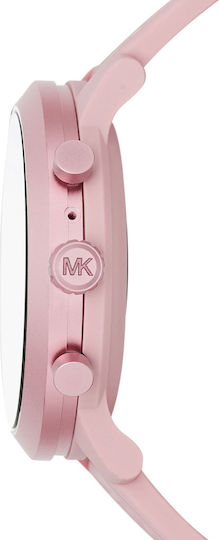 Michael Kors MKGO Stainless Steel 43mm Smartwatch (Pink) view 2
