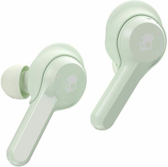 Skullcandy Indy In-ear Bluetooth Handsfree Earphones with Sweat Resistance and Charging Case Green view 2