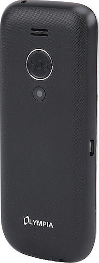 Olympia Joy II Dual SIM Mobile with Large Buttons Black view 2