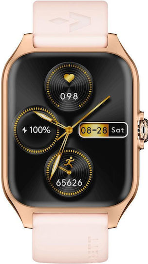 Garett GRC Style Smartwatch with Heart Rate Monitor (Rose Gold) view 2