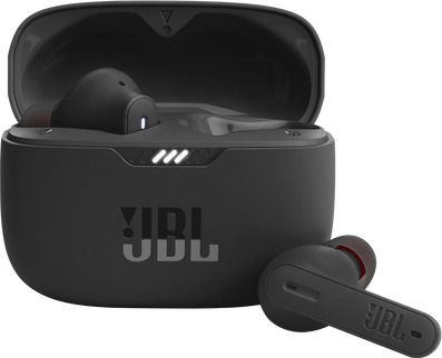 JBL Tune 230NC In-ear Bluetooth Handsfree Earphones with Sweat Resistance and Charging Case Black view 2