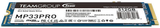 TeamGroup MP33 PRO SSD 512GB M.2 Type with PCI Express 3.0 Connection TM8FPD512G0C101 view 4