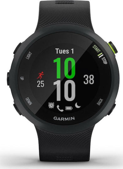Garmin Forerunner 45 42mm Smartwatch with Heart Rate Monitor (Black)