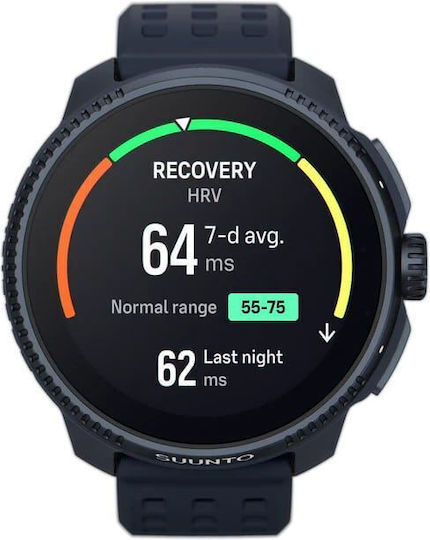 Suunto Race Stainless Steel 49mm Waterproof Smartwatch with Heart Rate Monitor (Midnight) view 8
