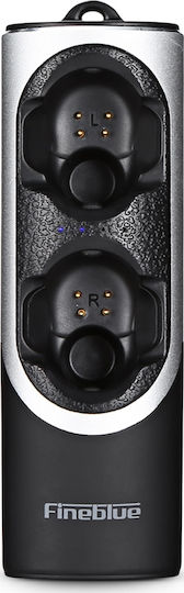 Fineblue RWS-X8 In-ear Bluetooth Handsfree Earphones with Charging Case Black / Gray view 6