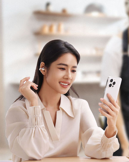 Baseus Bowie MC1 Open Ear Bluetooth Handsfree Earphones with Sweat Resistance and Charging Case White view 7