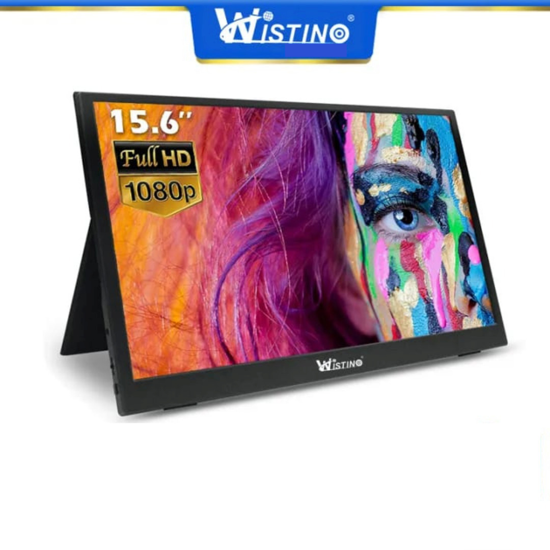 WISTINO SCR-BK-156 IPS Portable Monitor 15.6" FHD 1920x1080 view 2