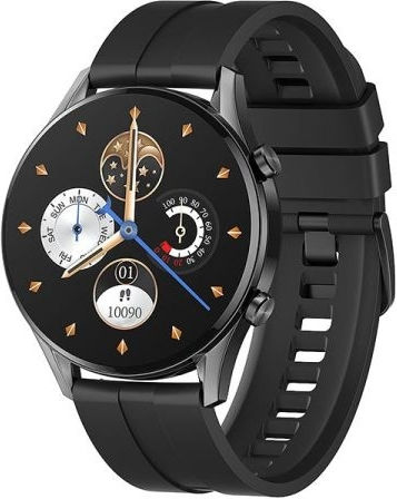 Imilab W12 Waterproof Smartwatch with Heart Rate Monitor (Black) view 3