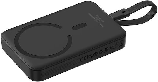 Baseus Mini MagSafe Power Bank 10000mAh 30W with USB-C Port Power Delivery Black view 8