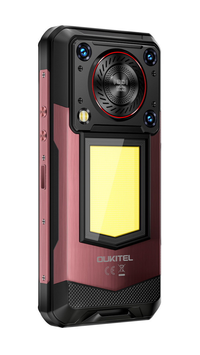 Oukitel WP56 5G Dual SIM (12GB/512GB) Resistant Smartphone Red view 7