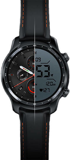 Ticwatch Pro 3 4G LTE Stainless Steel 48mm Waterproof Smartwatch with Heart Rate Monitor (Shadow Black) view 2