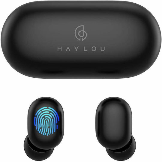 Haylou GT1 Pro In-ear Bluetooth Handsfree Earphones with Sweat Resistance and Charging Case Black view 2