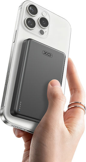 XO PR296 Power Bank 10000mAh Power Delivery Quick Charge 2.0 Quick Charge 3.0 Gray view 9