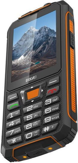 Evolveo StrongPhone Z6 Dual SIM Resistant Mobile with Buttons Black view 6