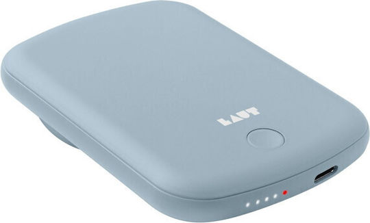 Laut Power Charge Handy MagSafe 5000mAh with USB-C Port Light Blue view 2