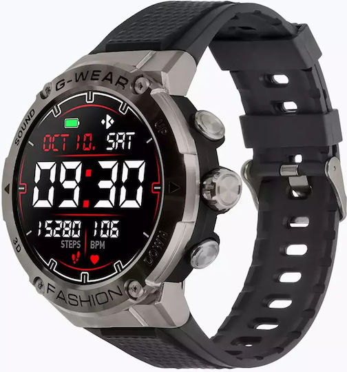 Watchmark G-Wear Smartwatch with Heart Rate Monitor (Black) view 5