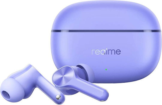 Realme Buds T200 Lite Bluetooth Handsfree Earphones with Sweat Resistance and Charging Case Purple view 2