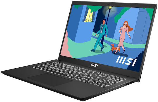 MSI Modern 15 B12MO 15.6" FHD (i5-1235U/16GB/512GB SSD/W11 Home) (GR Keyboard) view 4