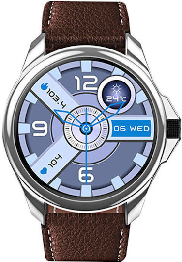 BlitzWolf BW-AT3 Smartwatch with Heart Rate Monitor (Brown)