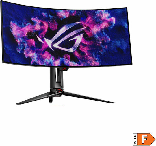 Asus ROG Swift OLED PG34WCDM Ultrawide OLED HDR Curved Gaming Monitor 34" QHD 3440x1440 240Hz with Response Time 0.03ms GTG view 5